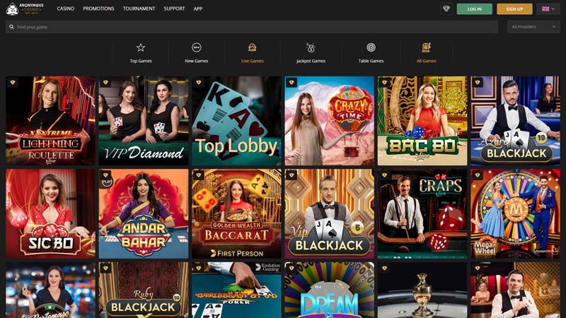 Thumbnail anonymous-casino live