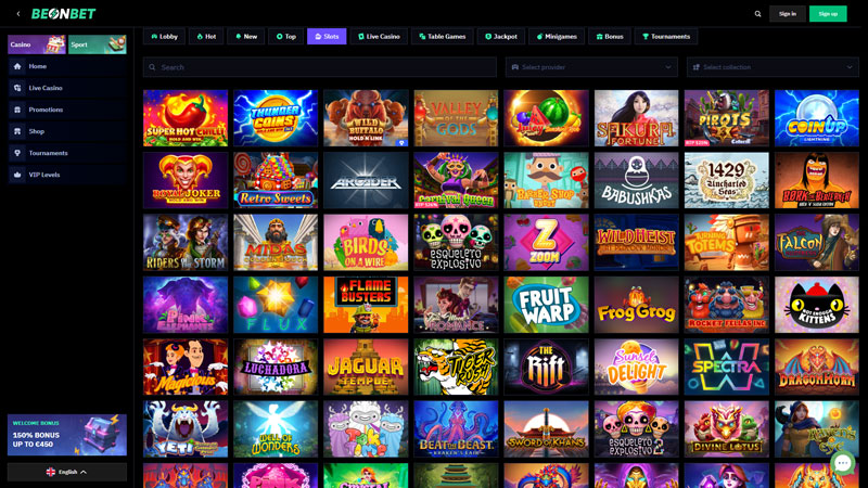 Thumbnail beonbet slots