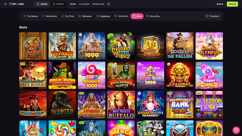 Thumbnail betandplay slots