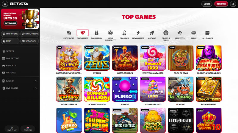 Thumbnail betista slots