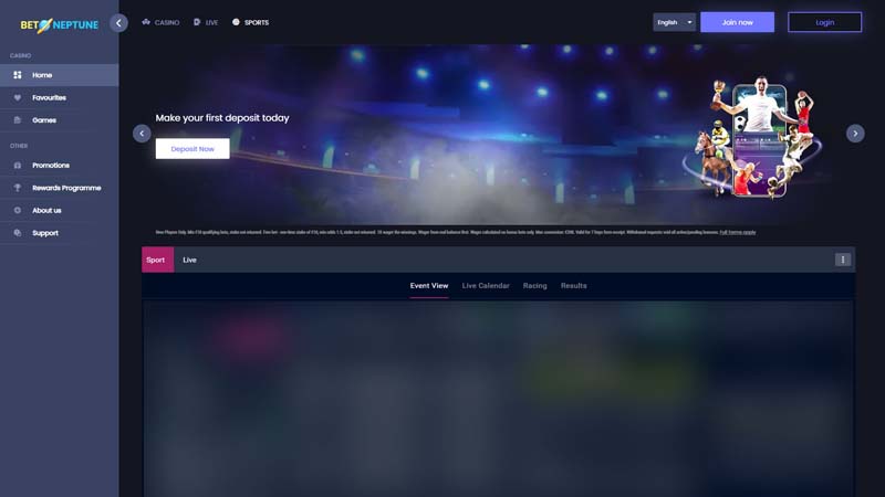Thumbnail betneptune lobby