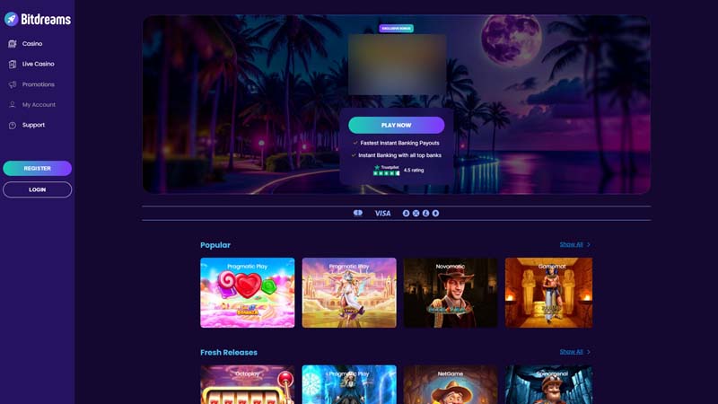 Thumbnail bitdreams lobby