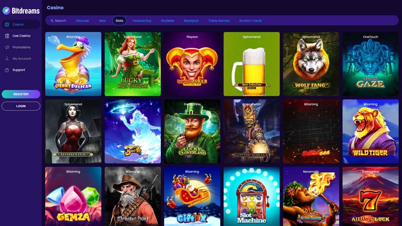 Thumbnail bitdreams slots