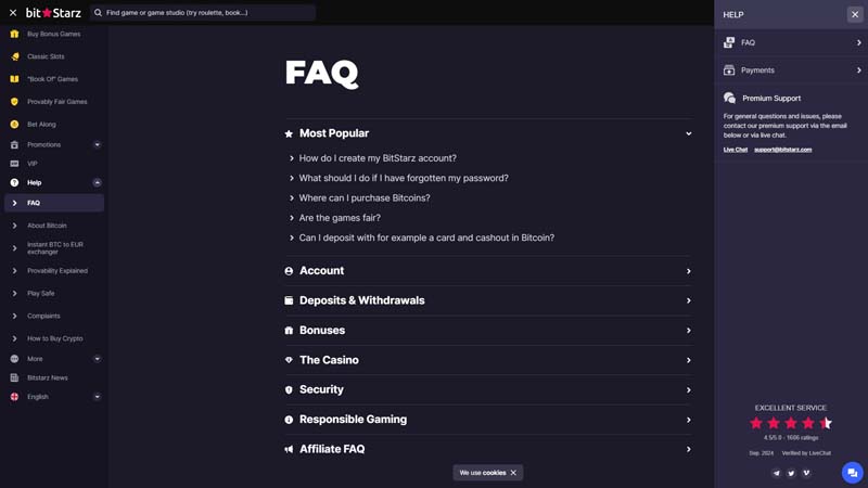 Thumbnail bitstarz support