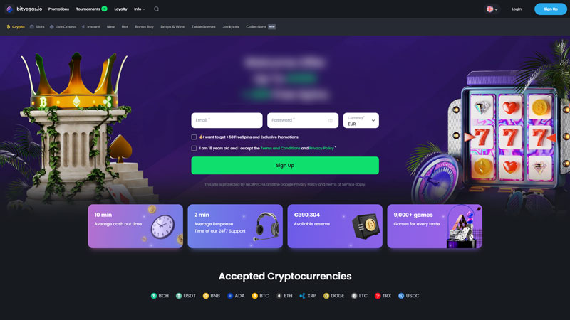 Thumbnail bitvegas-io lobby
