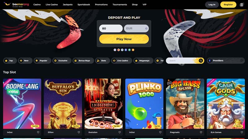 Thumbnail boomerang-casino lobby