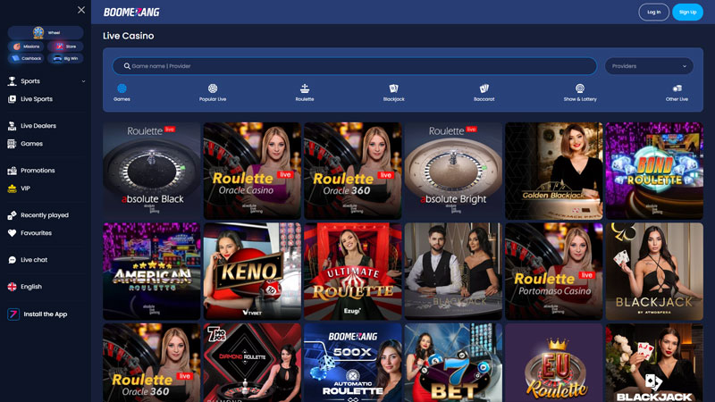 Thumbnail boomerangbet live