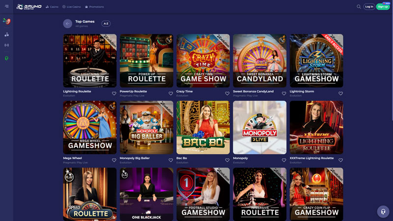 Thumbnail bruno-casino live