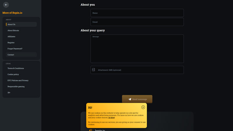 Thumbnail bspin support