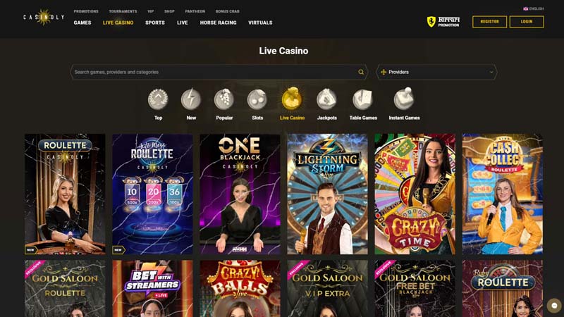 Thumbnail casinoly live