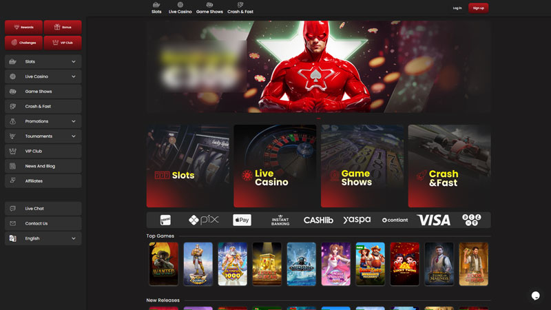 Thumbnail casinostars lobby