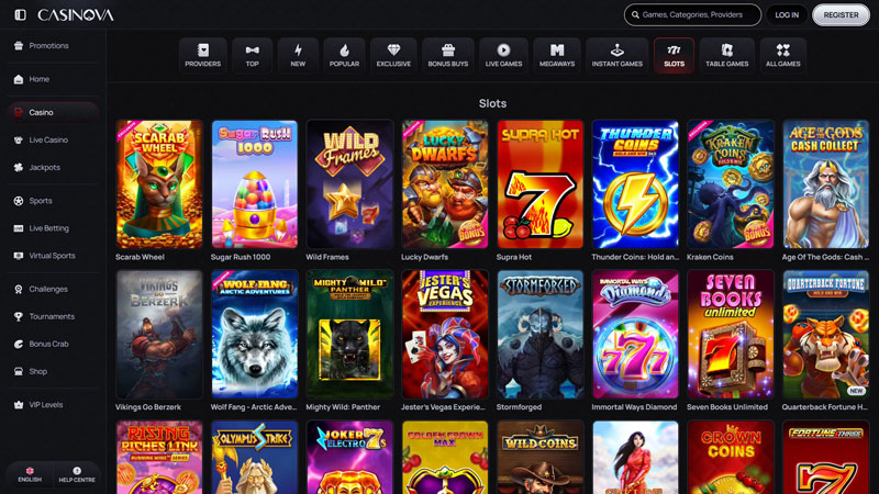 Thumbnail casinova slots