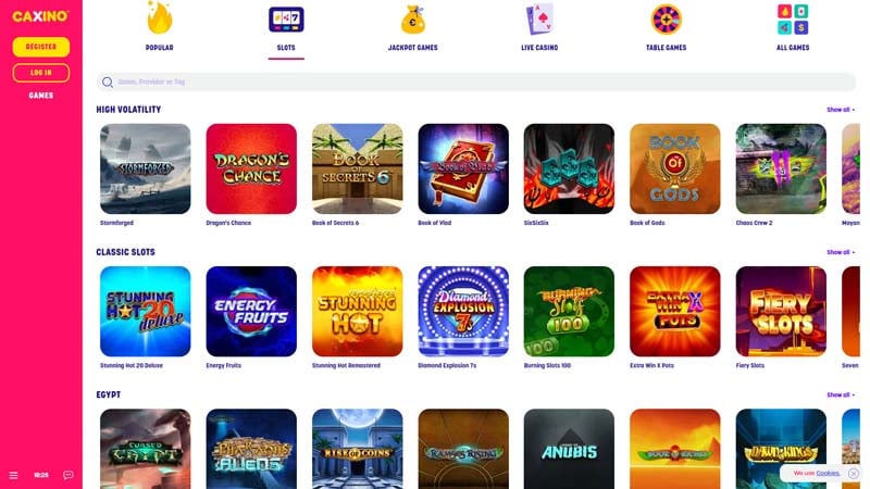 Thumbnail caxino slots