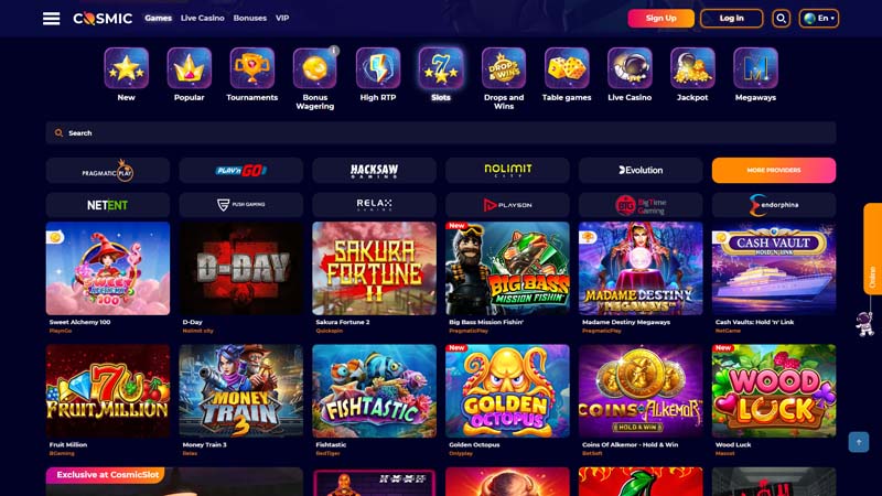 Thumbnail cosmicslot slots