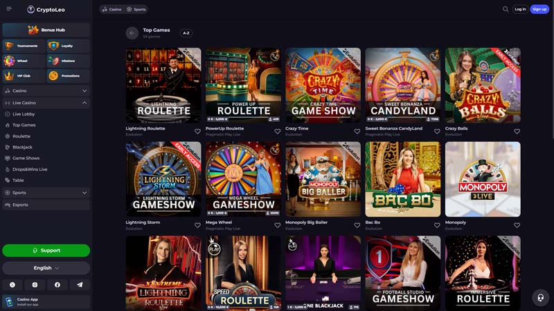 Thumbnail cryptoleo live