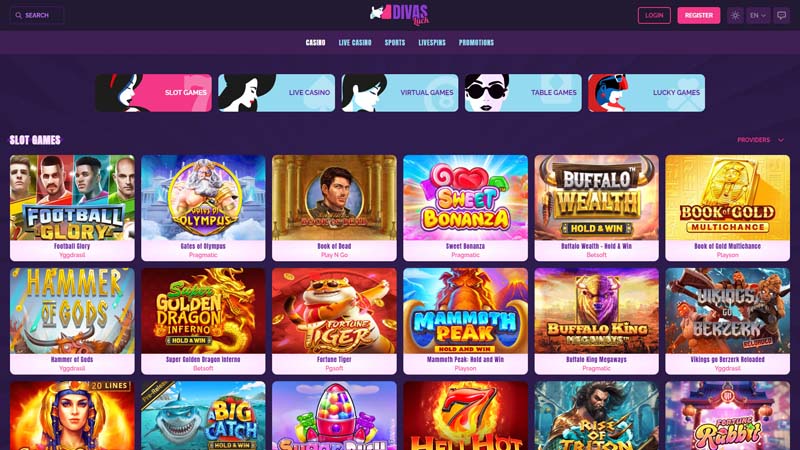 Thumbnail divas-luck slots