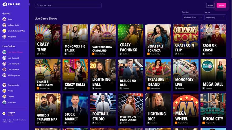 Thumbnail empire-io live