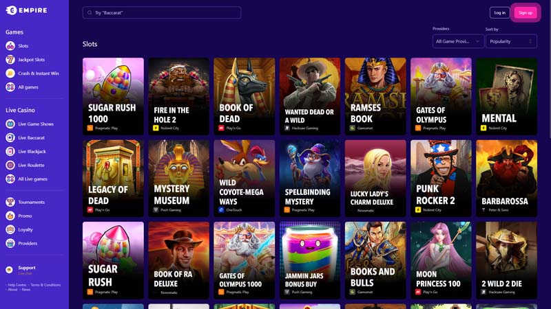 Thumbnail empire-io slots