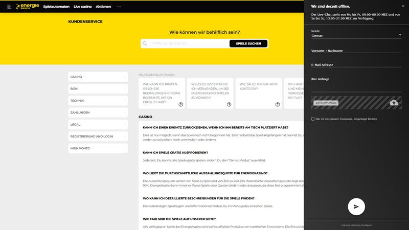 Thumbnail energiekasino support