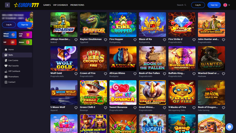 Thumbnail europa777 slots