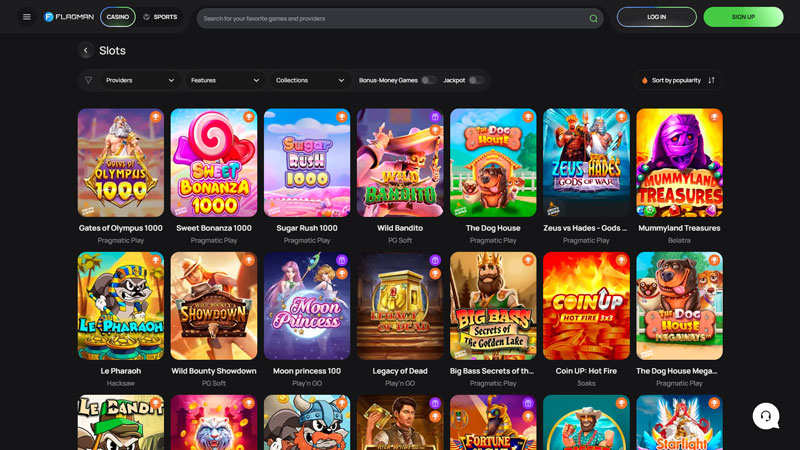 Thumbnail flagman slots