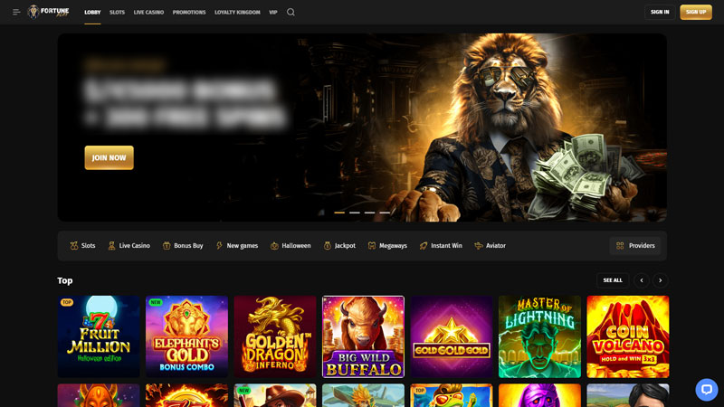 Thumbnail fortuneplay lobby