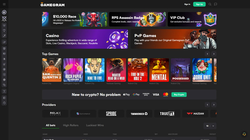 Thumbnail gamegram lobby