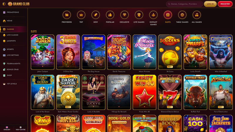 Thumbnail grandclub slots