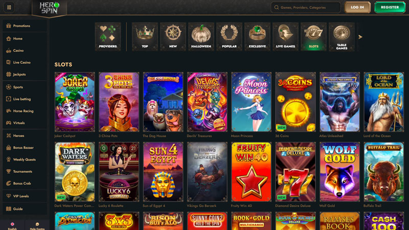 Thumbnail herospin slots