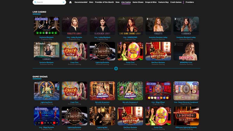 Thumbnail heycasino live