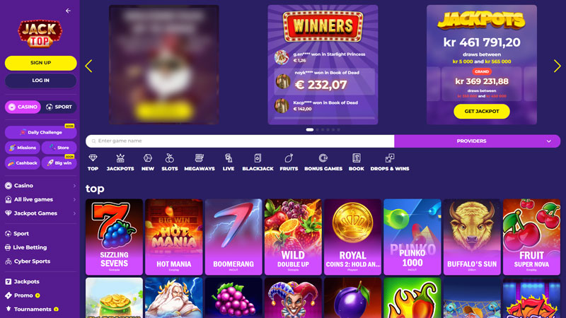 Thumbnail jacktop lobby