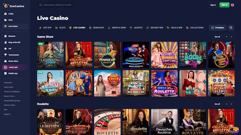 Thumbnail joo-casino live