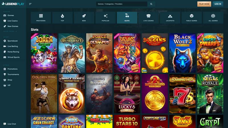 Thumbnail legendplay slots