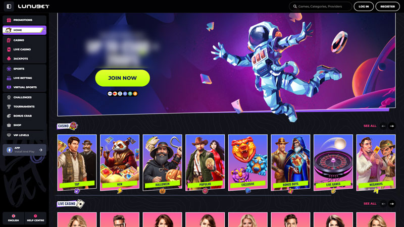Thumbnail lunubet lobby