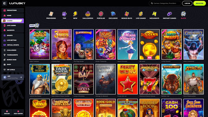 Thumbnail lunubet slots