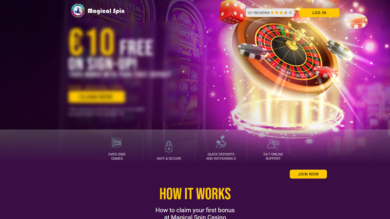 Thumbnail magical-spin lobby