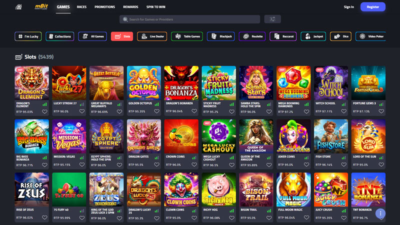 Thumbnail mbit slots