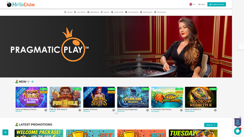 Thumbnail merlin-casino lobby