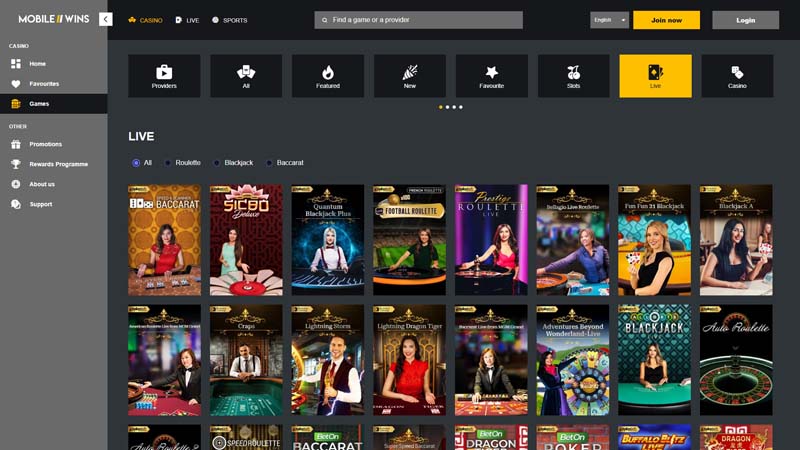 Thumbnail mobile-wins-casino live