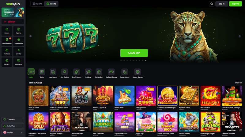 Thumbnail neospin lobby