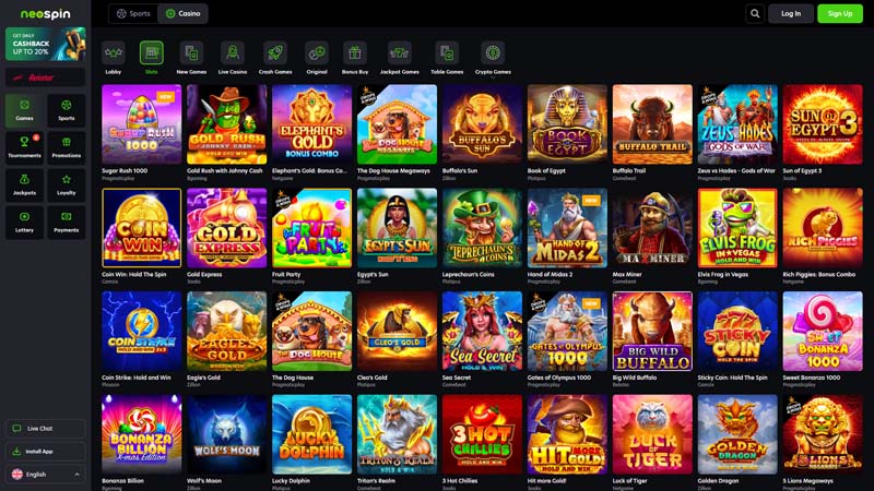 Thumbnail neospin slots