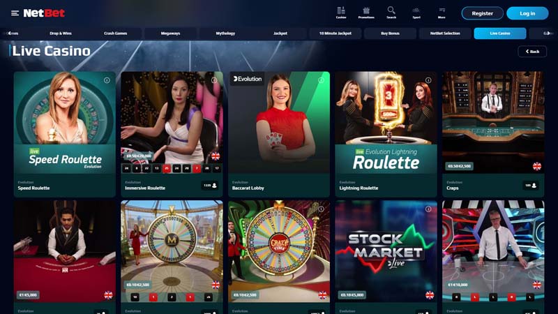 Thumbnail netbet-casino live