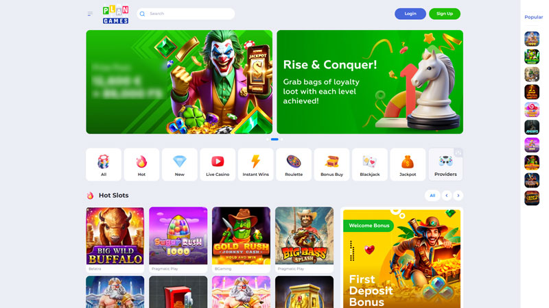 Thumbnail plangames lobby
