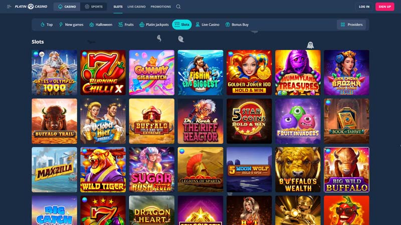 Thumbnail platin-casino slots
