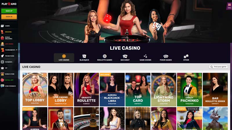 Thumbnail play-amo-casino live