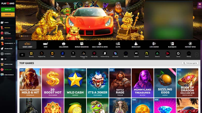 Thumbnail play-amo-casino lobby