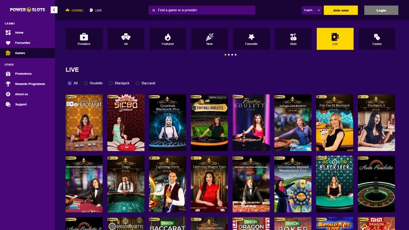 Thumbnail power-slots-casino live