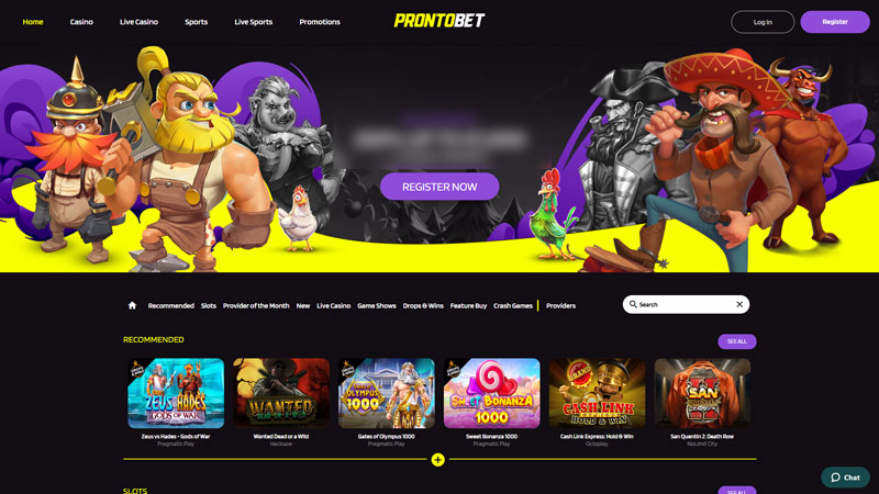 Thumbnail prontobet lobby