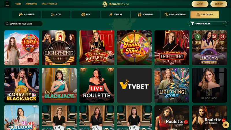 Thumbnail richard-casino live