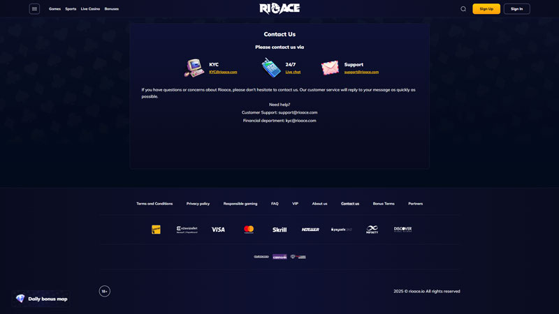 Thumbnail rioace support